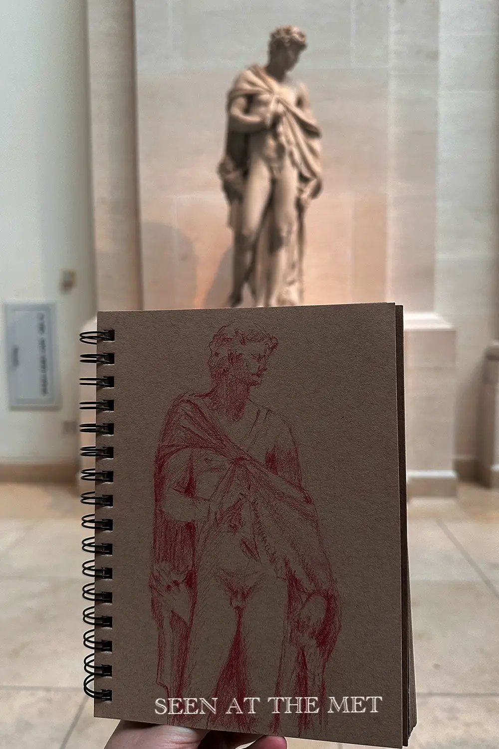 Seen at the MET – Meleager was the son of King Oeneus of Calydon and Althaea